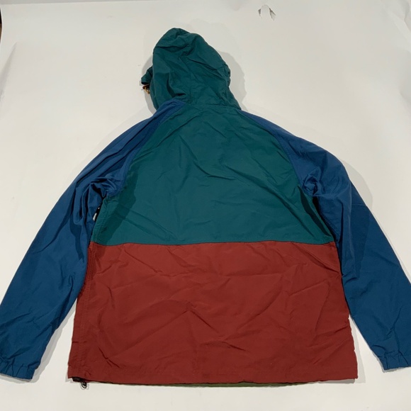 LL Bean Mountain Classic Anorak Jacket Multi Color Pullover - Picture 8 of 8